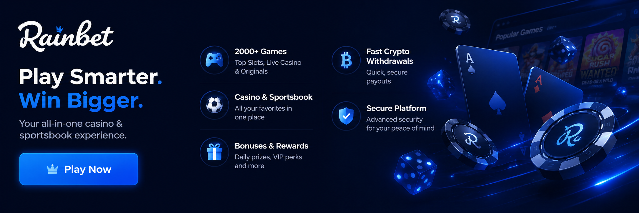 RainBet Live Dealer Tables